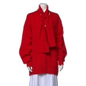 tibi wool cardigan sz small